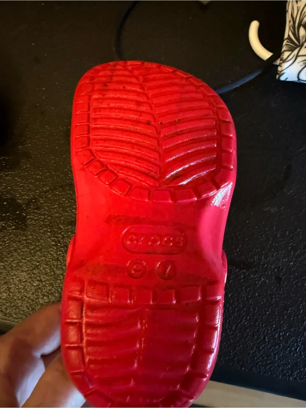 CROCS Kids Red Classic Clog